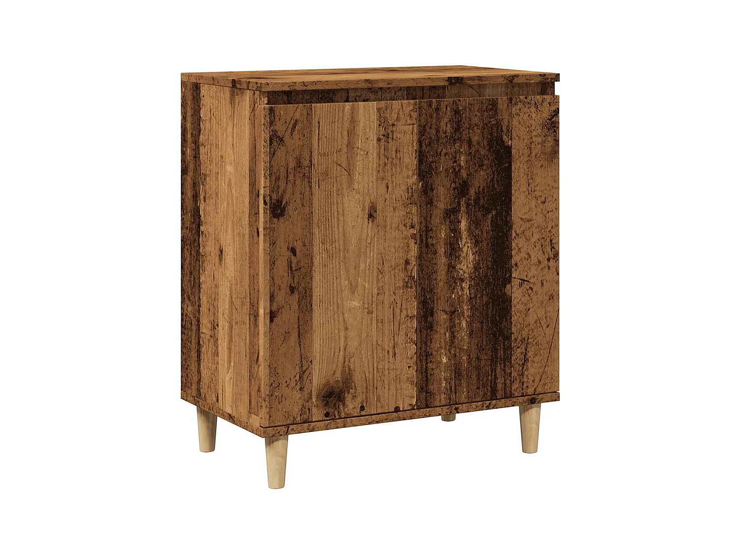 Credenza in legno antico 60x35x70 cm in legno ingegnerizzato