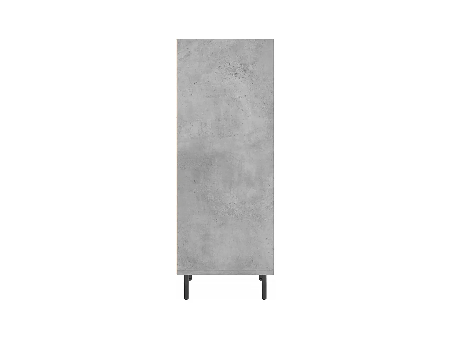 Credenza grigio cemento 34,5x32,5x90 cm in legno ingegnerizzato