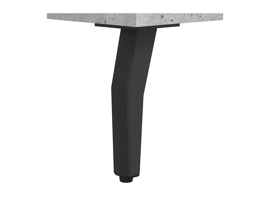 Credenza grigio cemento 34,5x32,5x90 cm in legno ingegnerizzato