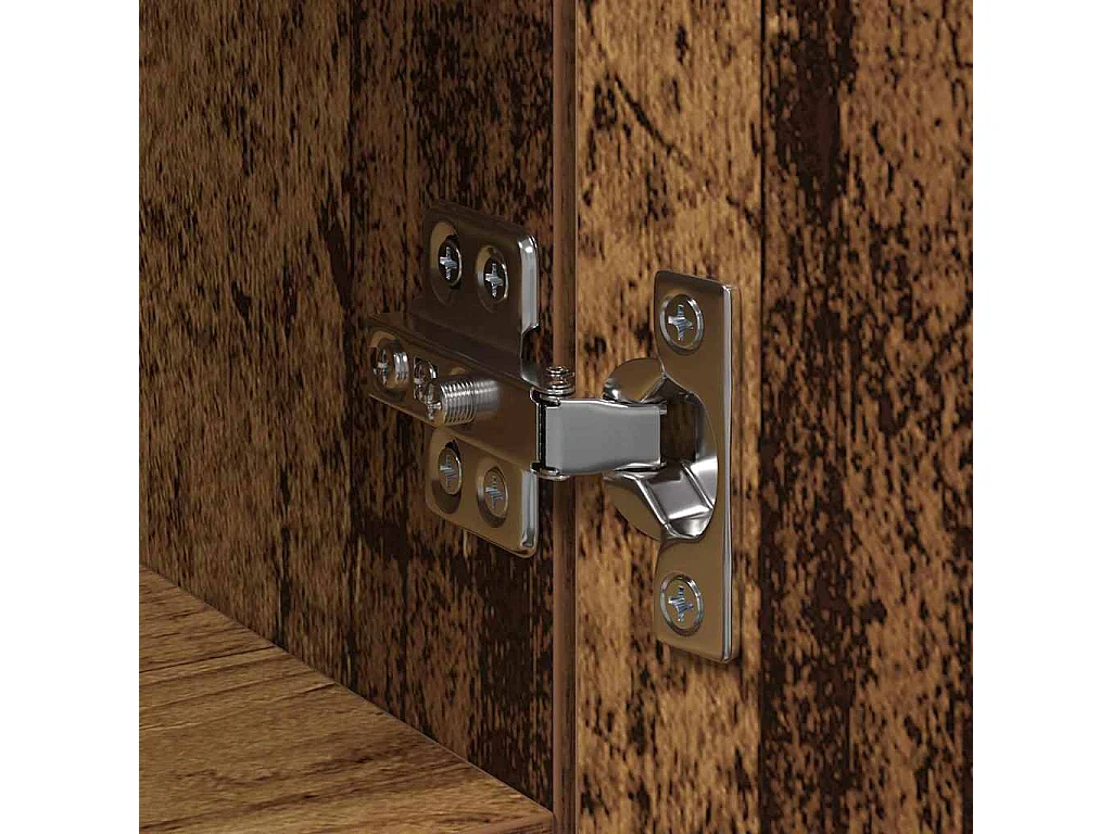 Meuble Haut Bois Ancien 45x42.5x185 cm Bois d'ingénierie