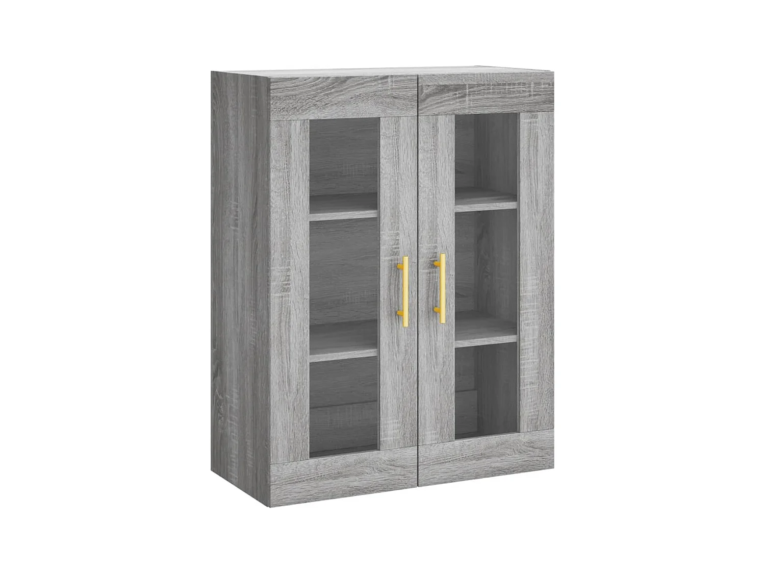 Armoire murale sonoma gris 69,5x34x90 cm