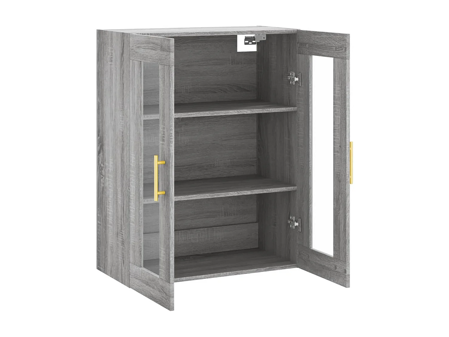 Armoire murale sonoma gris 69,5x34x90 cm