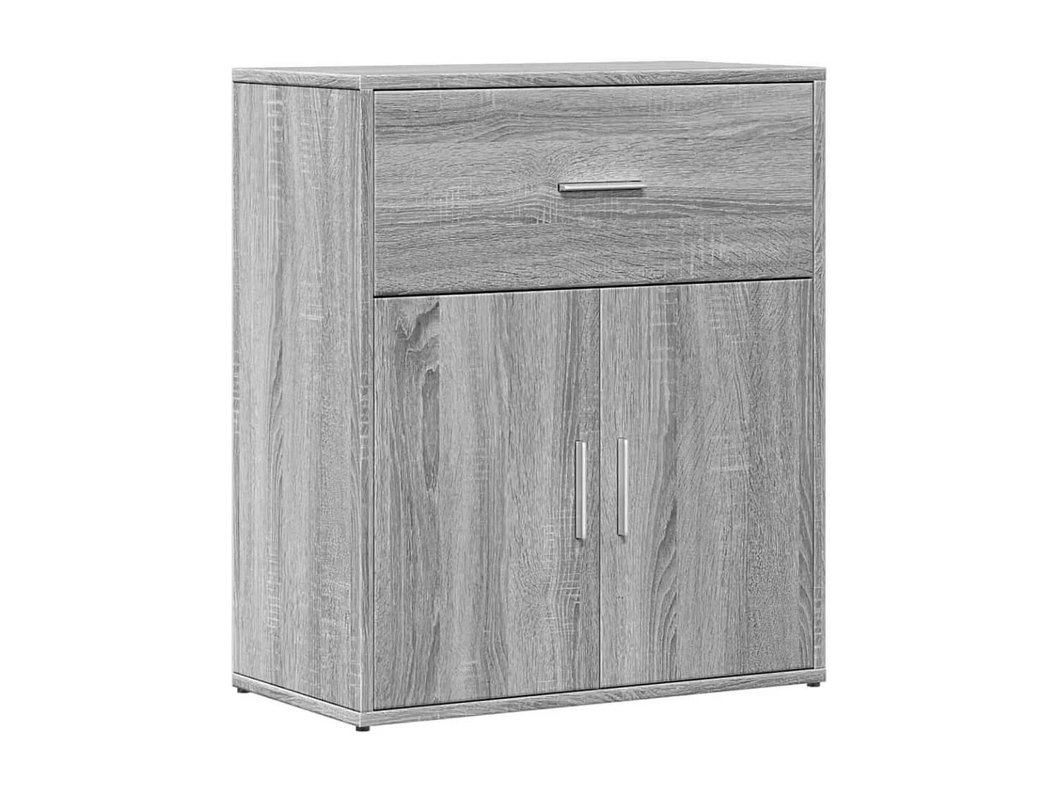 Sideboards 2 Stück Sonomagrau 60x31x70 cm Holzwerkstoff