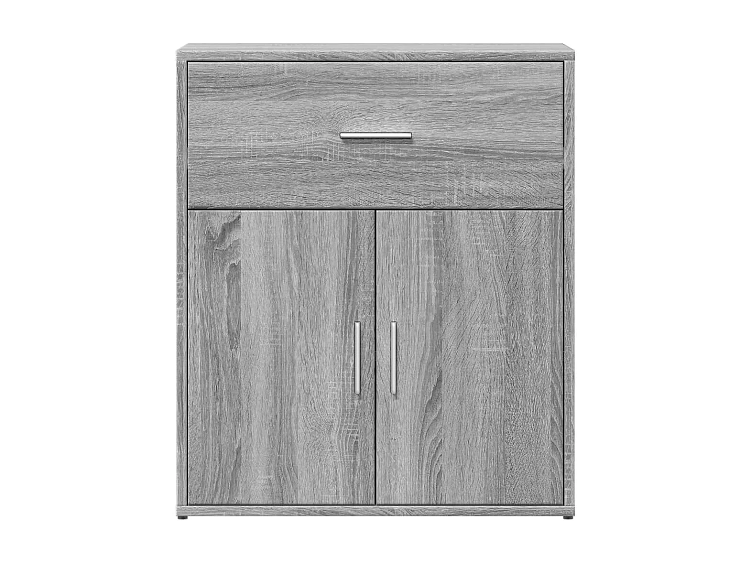 Sideboards 2 Stück Sonomagrau 60x31x70 cm Holzwerkstoff