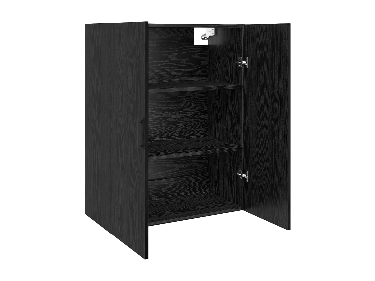 Meuble mural Chêne noir 69,5 x 34 x 90 cm Bois d'ingénierie