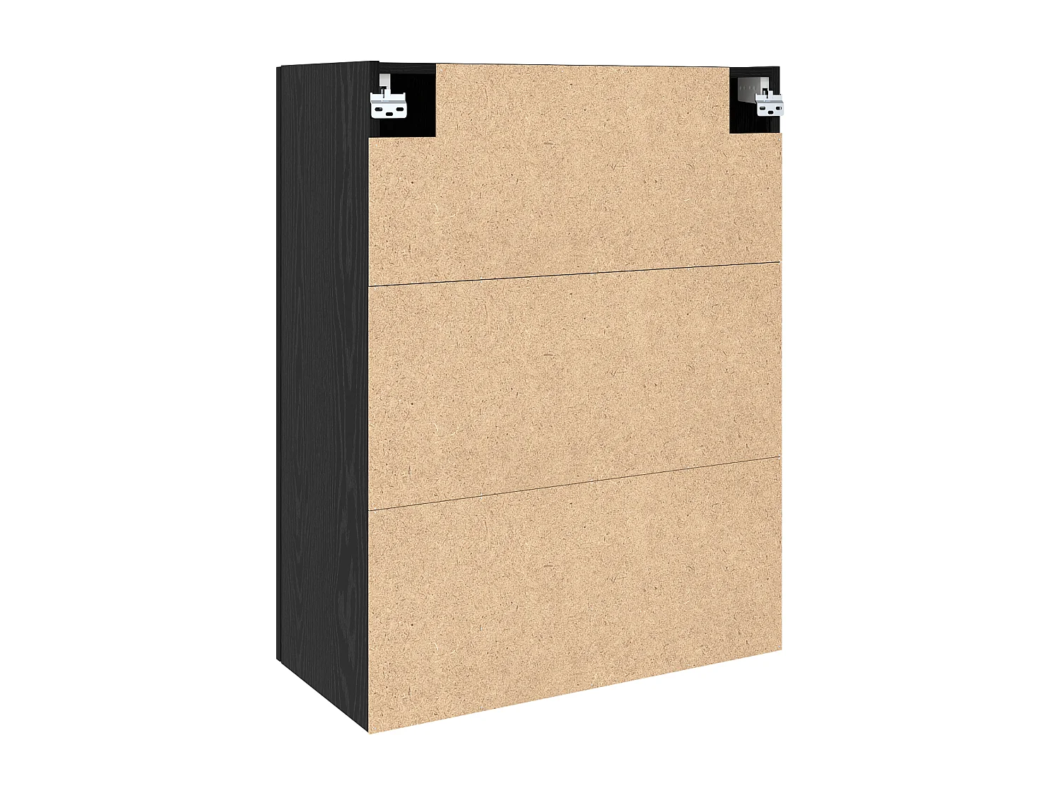 Meuble mural Chêne noir 69,5 x 34 x 90 cm Bois d'ingénierie