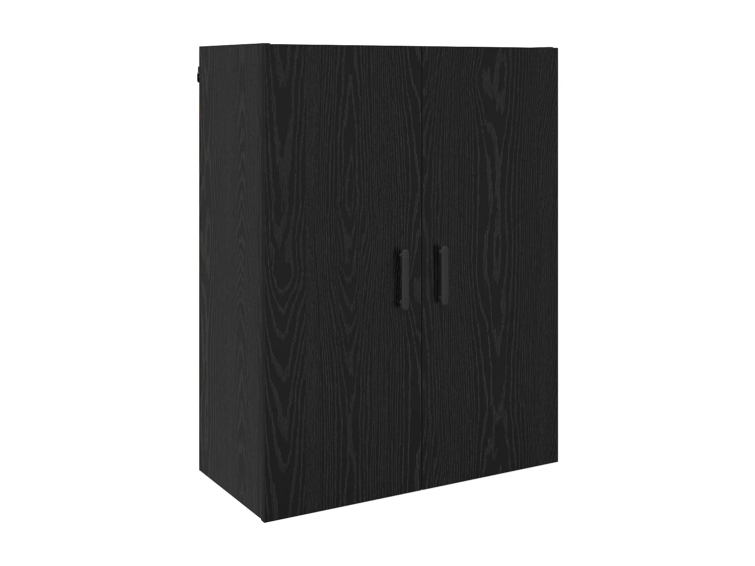 Meuble mural Chêne noir 69,5 x 34 x 90 cm Bois d'ingénierie