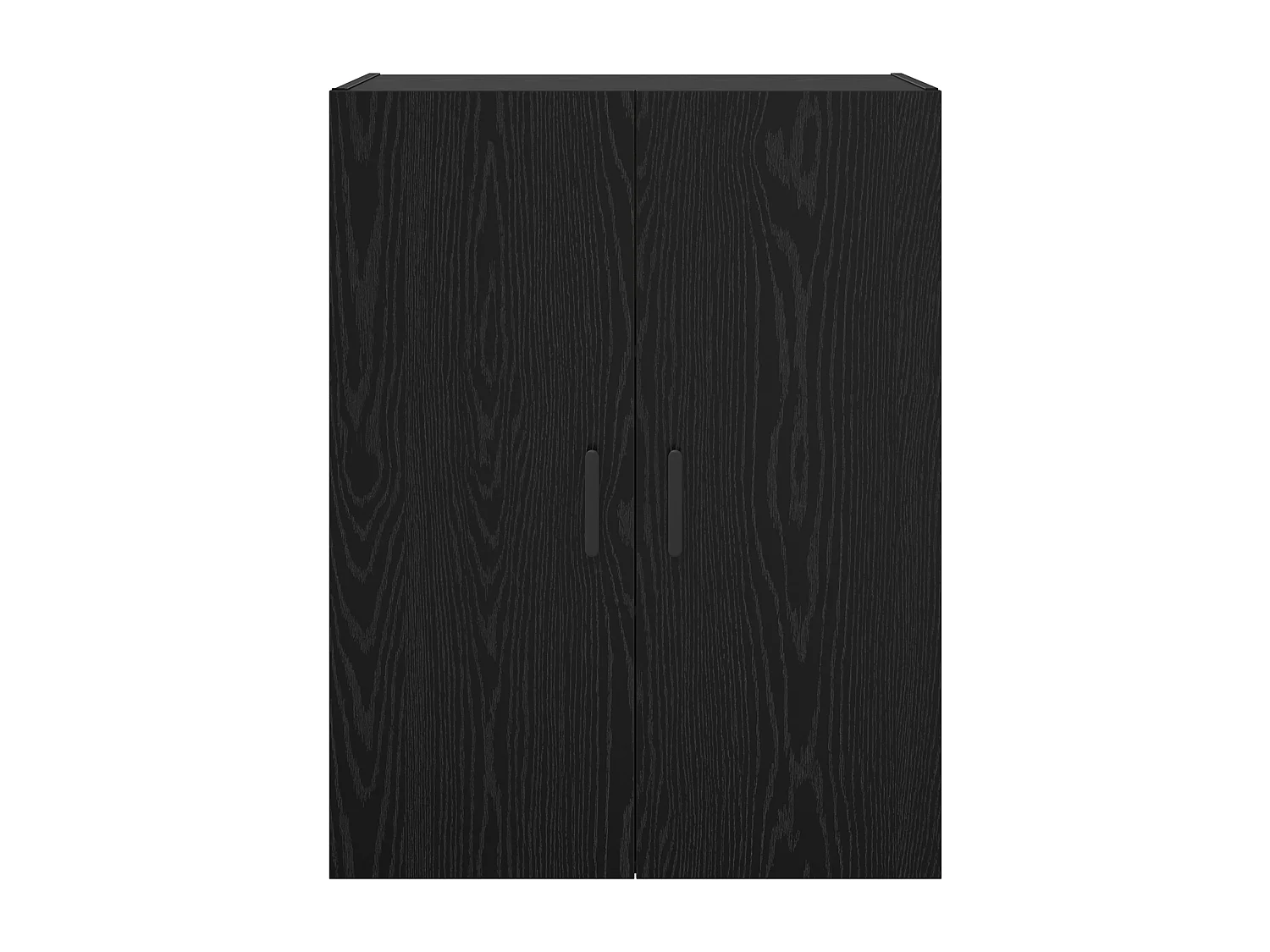 Meuble mural Chêne noir 69,5 x 34 x 90 cm Bois d'ingénierie