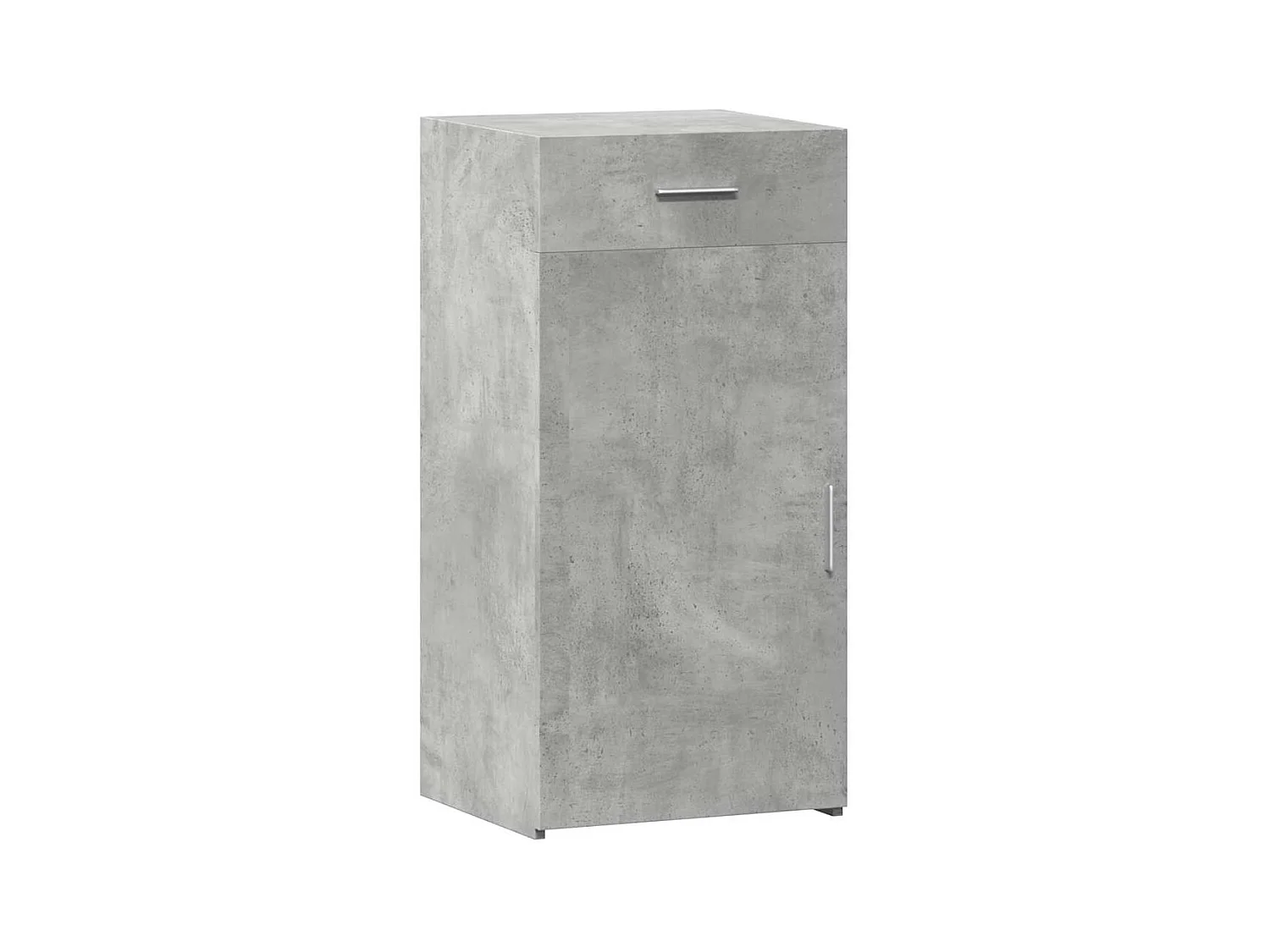 Buffet gris béton 45x42,5x93 cm bois d'ingénierie