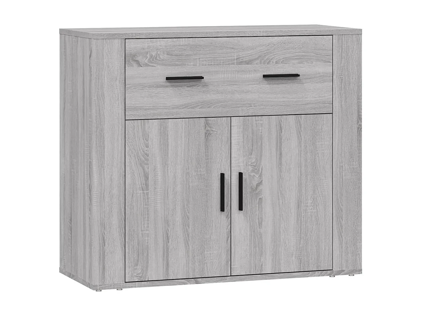 Sonoma dressoir grijs 80x33x70 cm Technisch hout