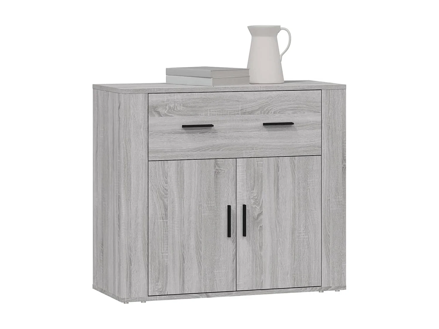 Sonoma dressoir grijs 80x33x70 cm Technisch hout