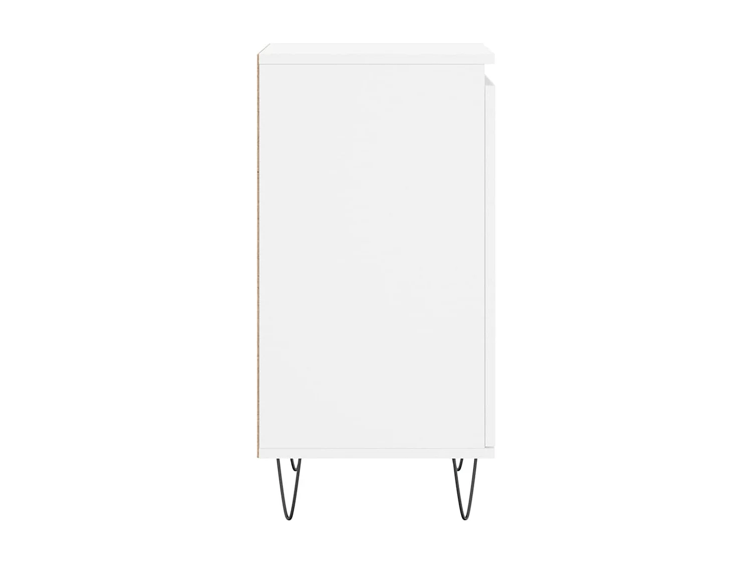 Buffet blanc 40x35x70 cm bois d’ingénierie