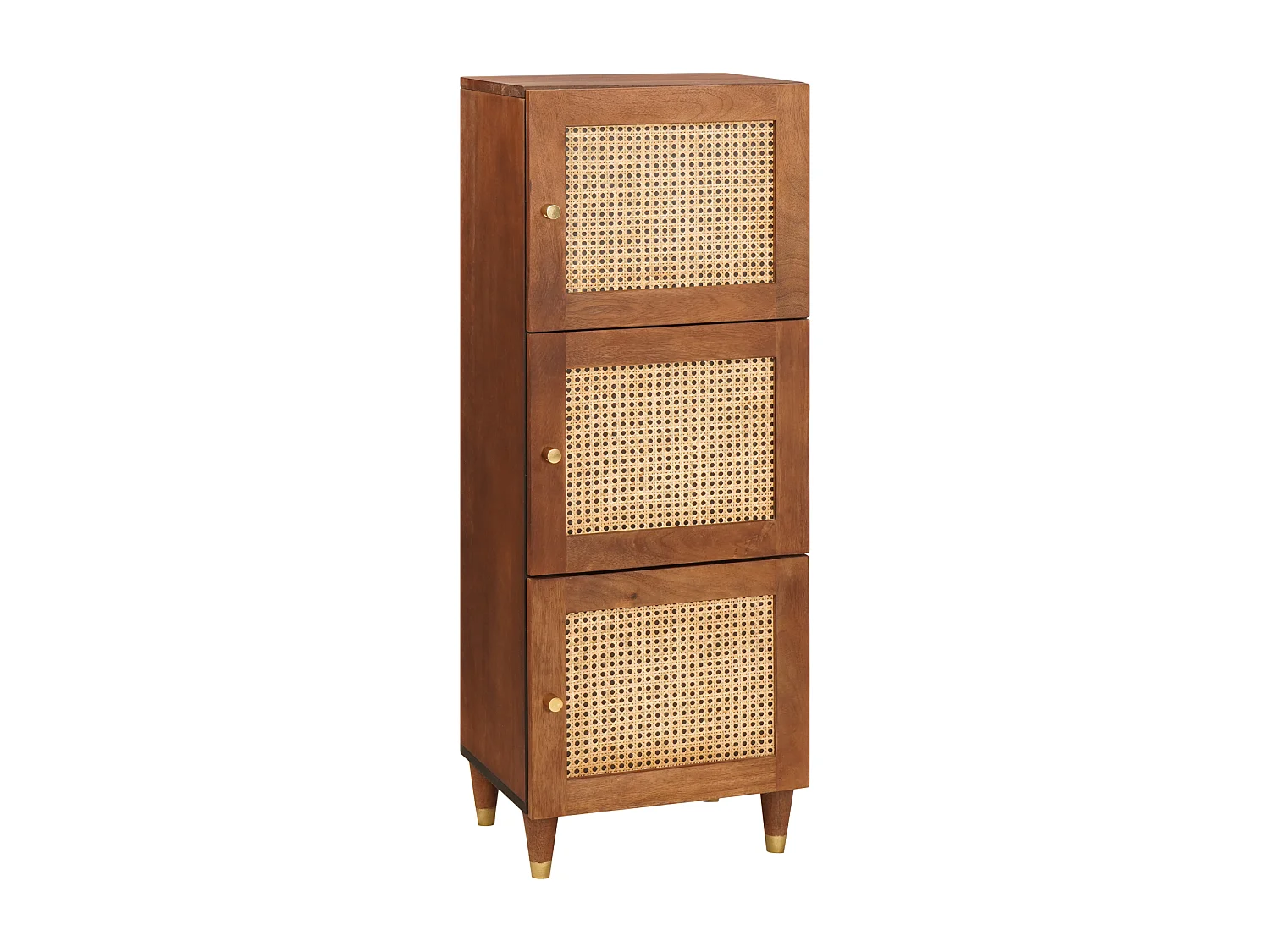 Mobili e scaffali per l'archiviazione multimediale marrone