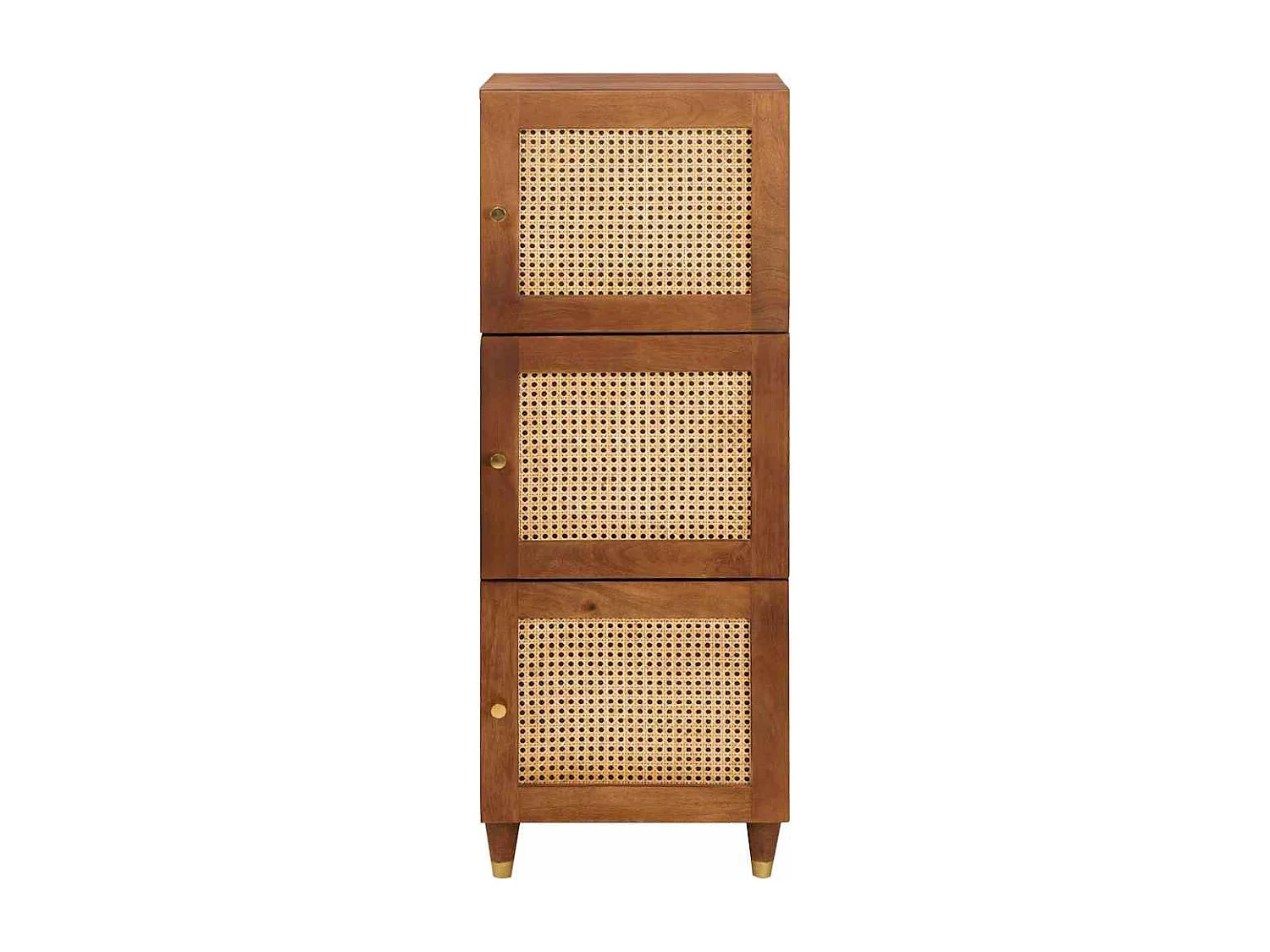 Mobili e scaffali per l'archiviazione multimediale marrone