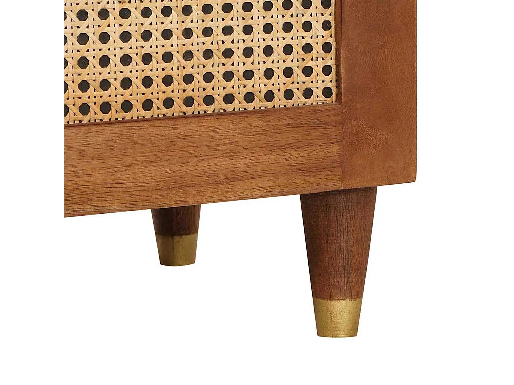 Mobili e scaffali per l'archiviazione multimediale marrone