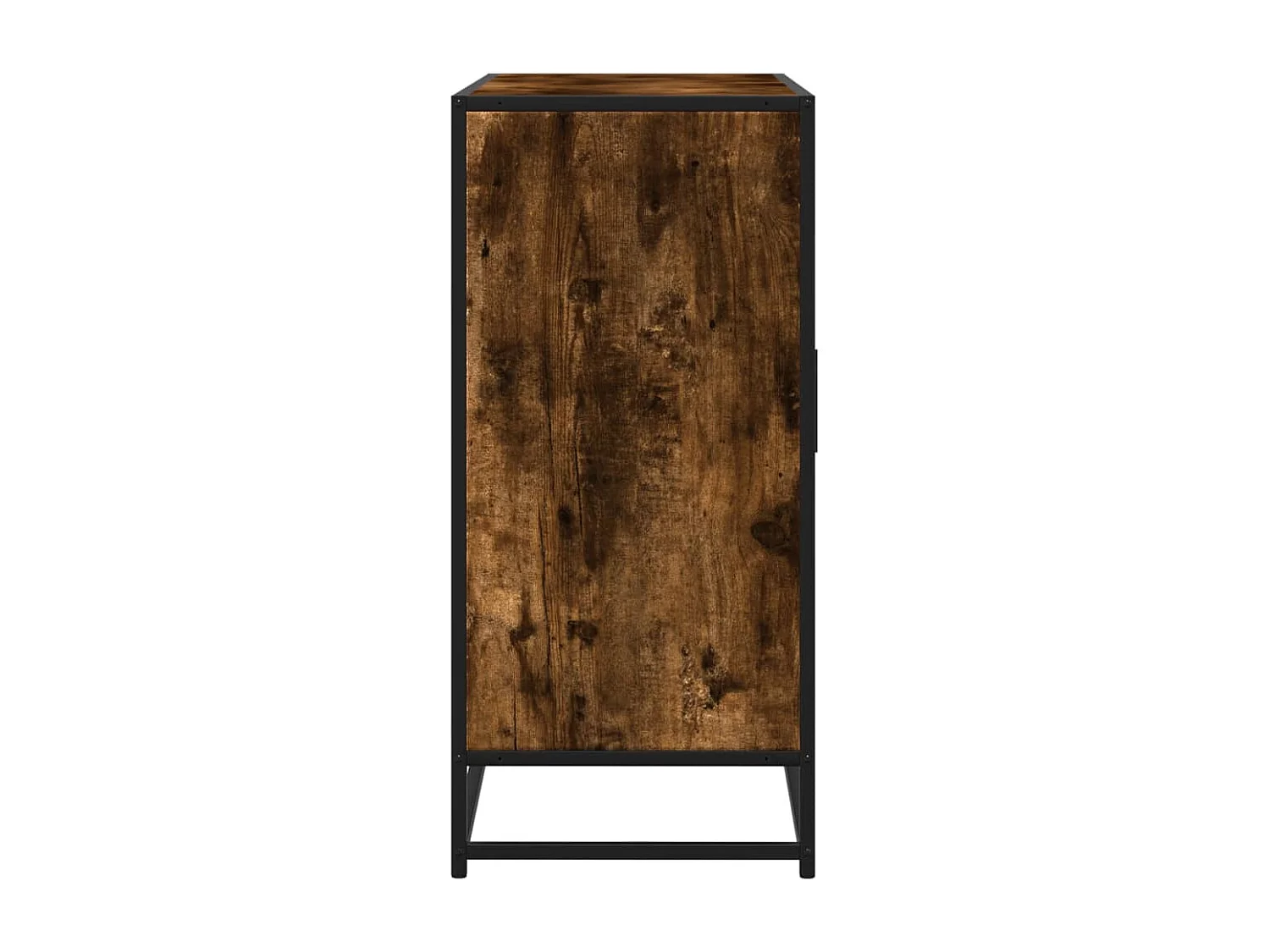 Buffet chêne fumé 92x35x76 cm bois d'ingénierie