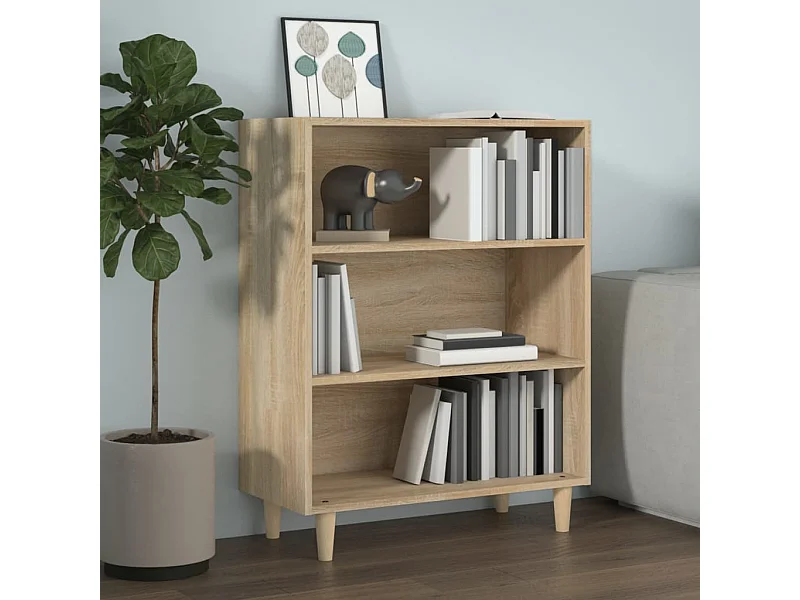 Buffet Chêne sonoma 69,5x32,5x90 cm Bois d'ingénierie