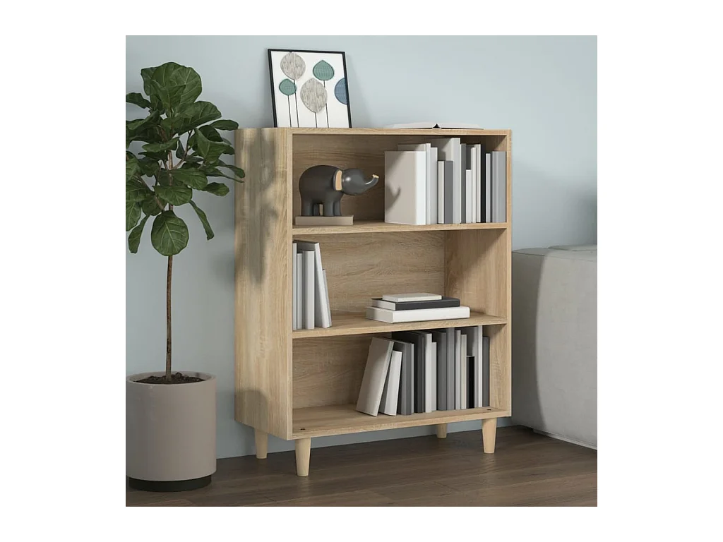 Buffet Chêne sonoma 69,5x32,5x90 cm Bois d'ingénierie