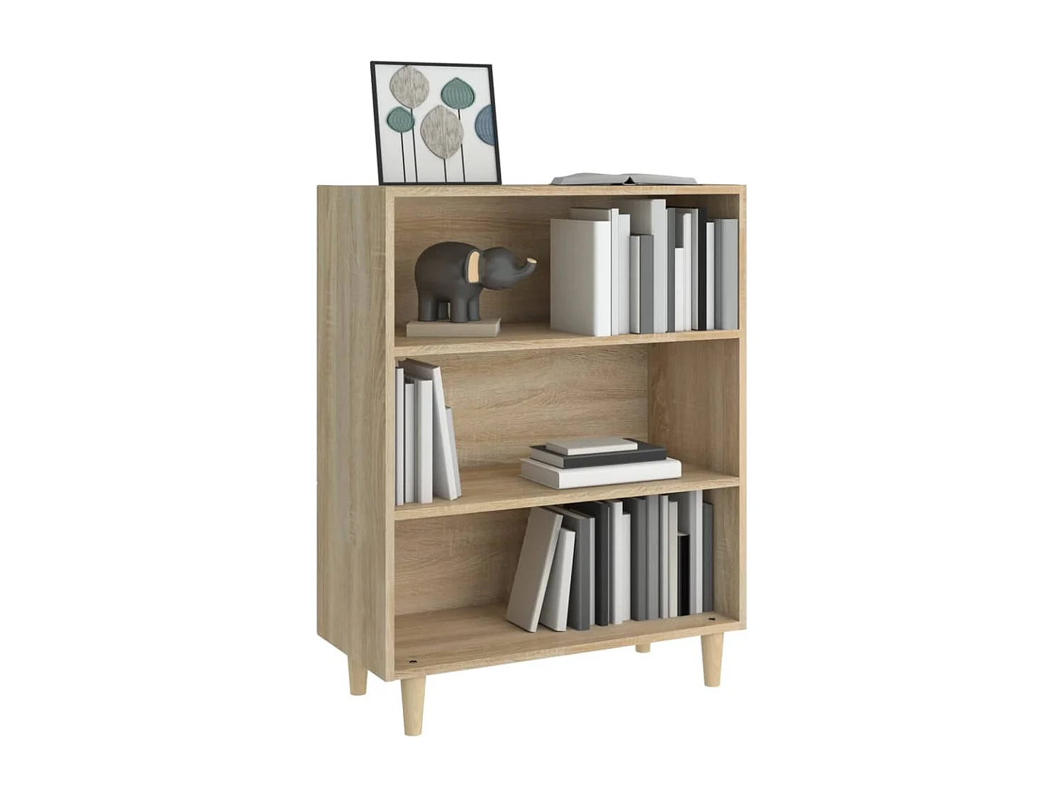 Buffet Chêne sonoma 69,5x32,5x90 cm Bois d'ingénierie