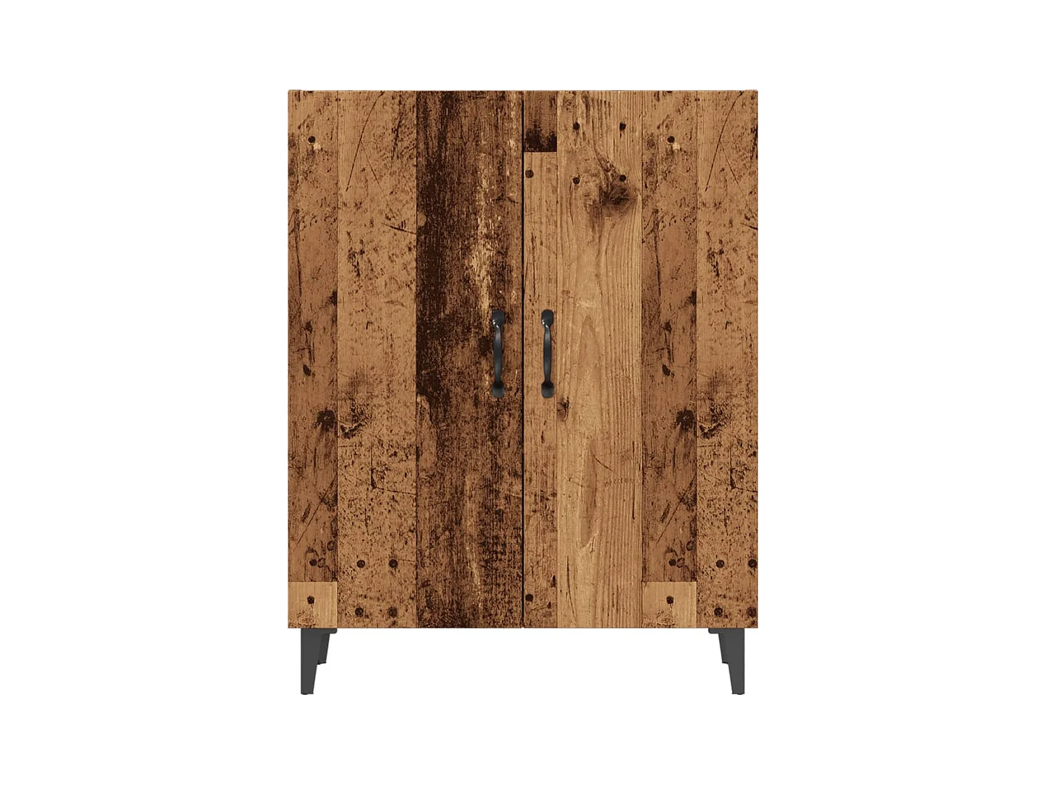 Buffet vieux bois 70x34x90 cm bois d'ingénierie