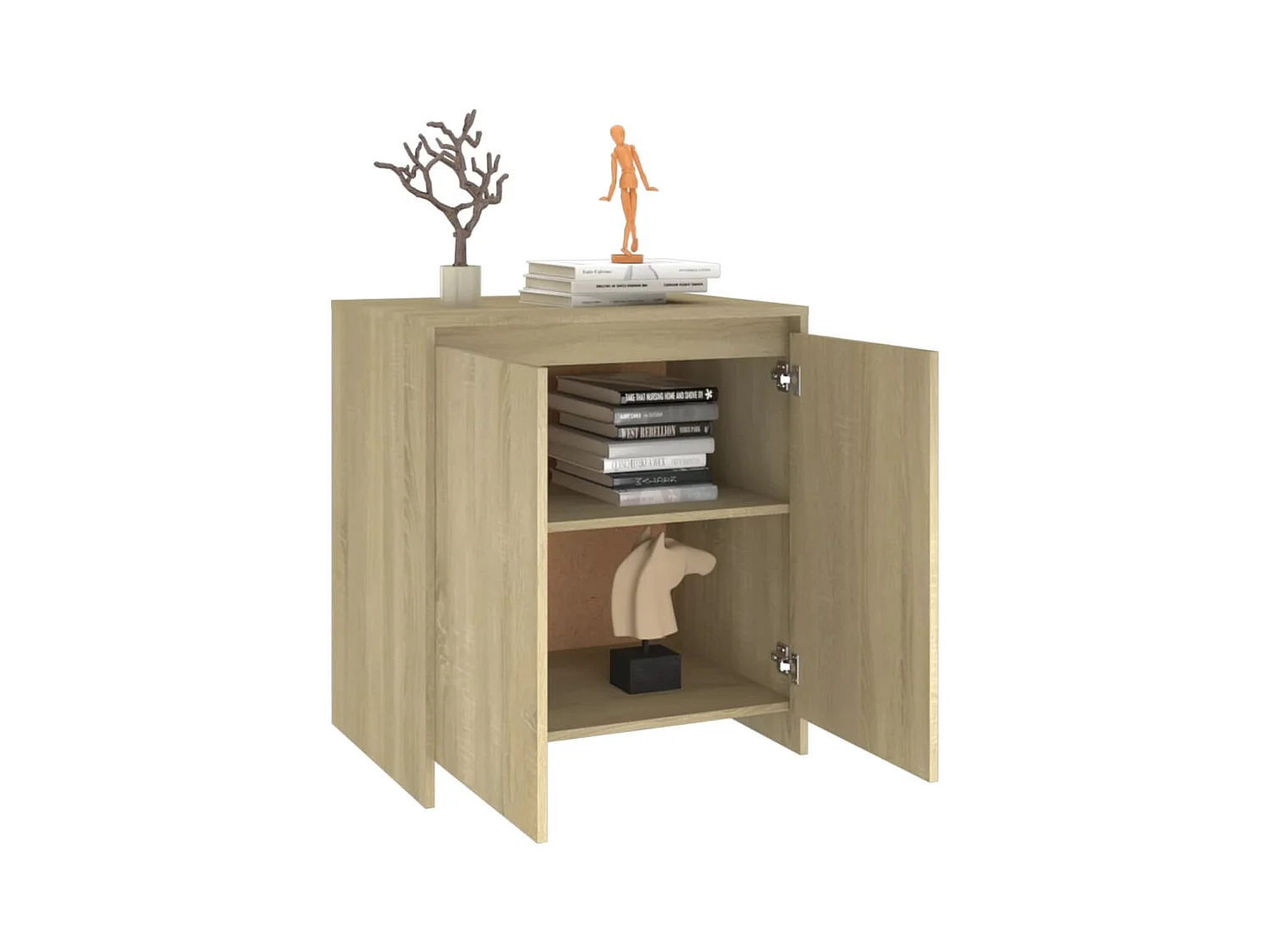 Buffet Chêne sonoma 70x41x75 cm Bois d'ingénierie