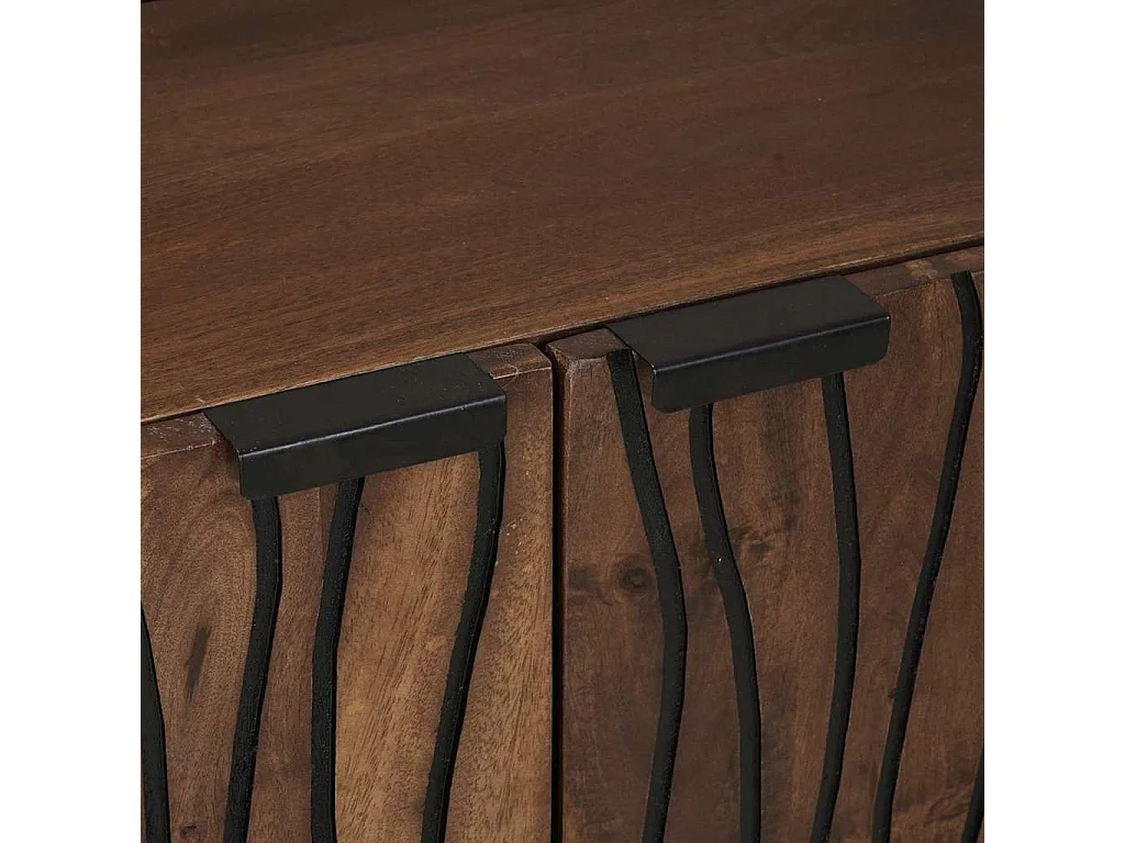 Meubles et étagères de rangement pour médias Marron