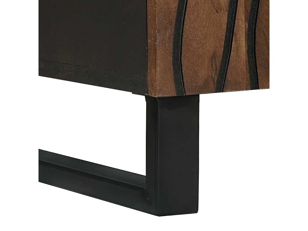 Meubles et étagères de rangement pour médias Marron