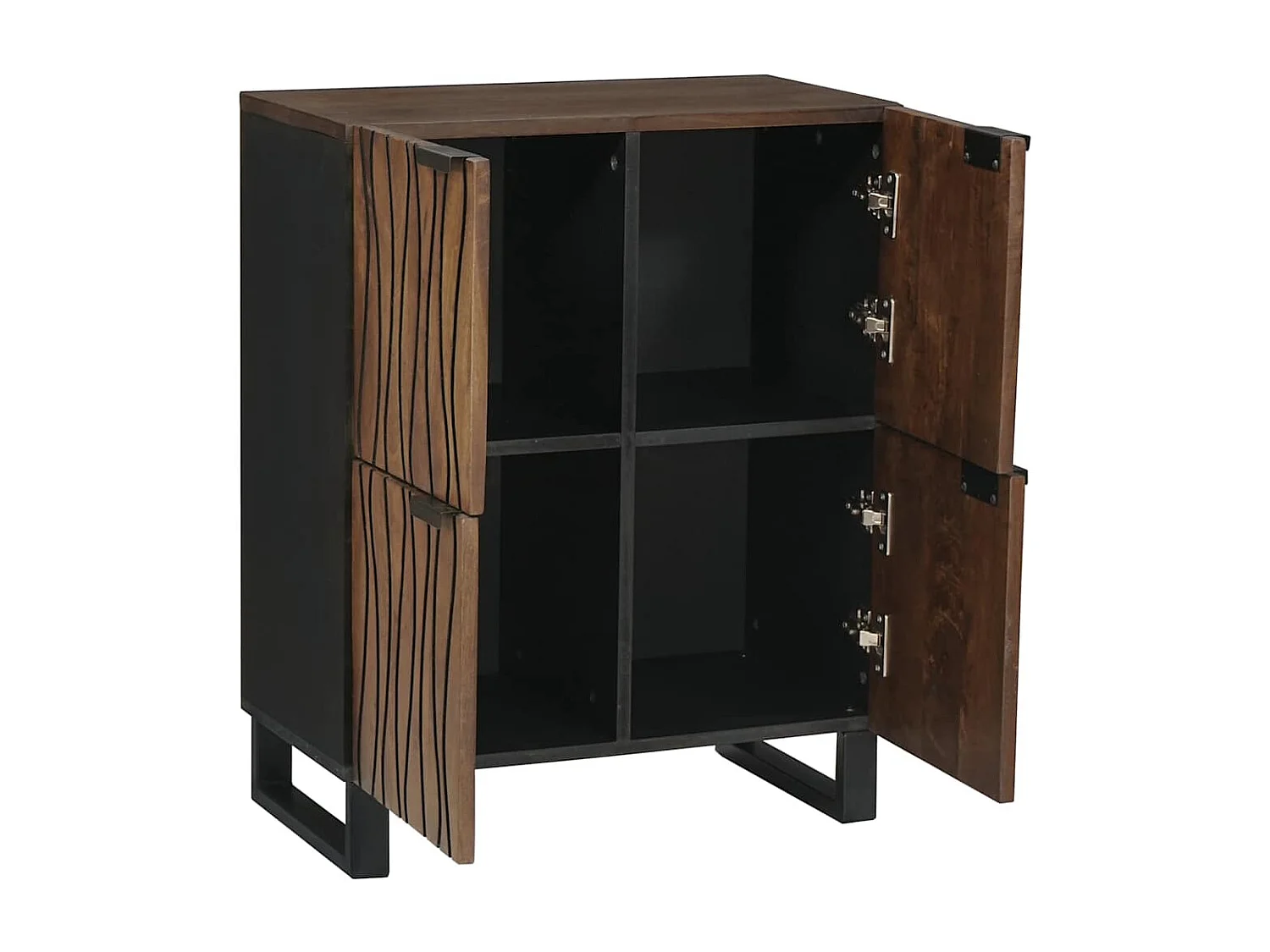 Meubles et étagères de rangement pour médias Marron