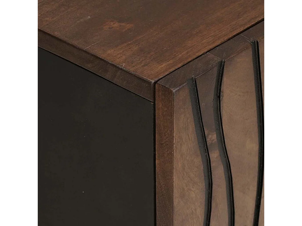 Meubles et étagères de rangement pour médias Marron