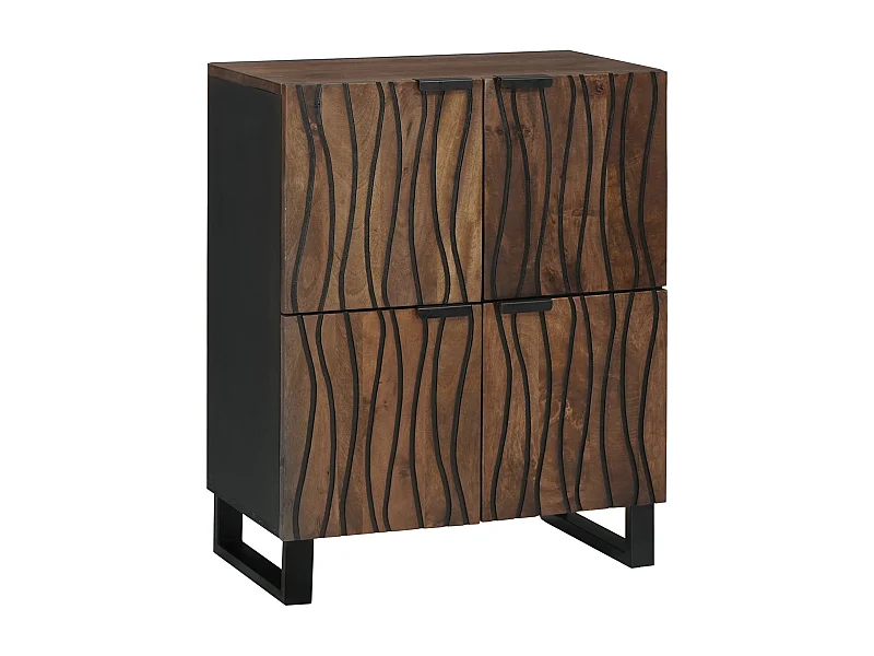 Meubles et étagères de rangement pour médias Marron