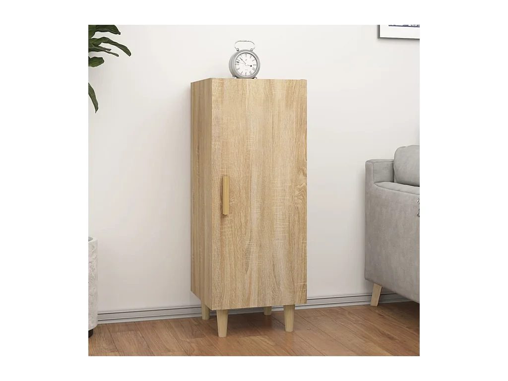 Buffet Chêne sonoma 34,5x34x90 cm Bois d'ingénierie
