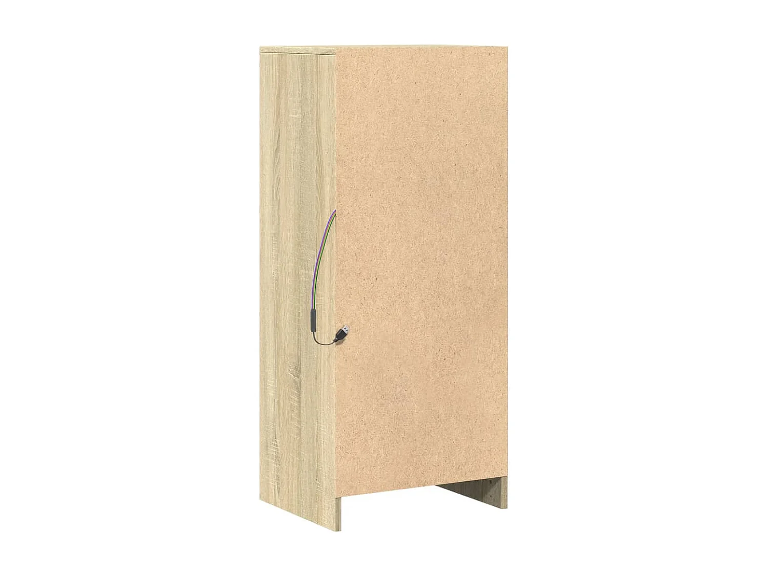 Sideboard mit LED Sonoma Eiche 42,5x34x100 cm Holzwerkstoff