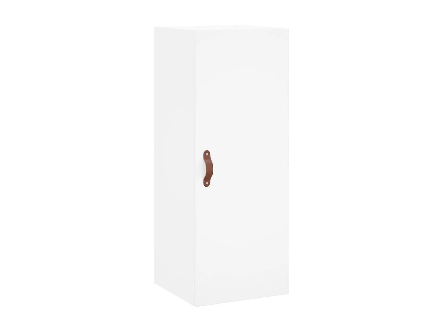 Witte wandkast 34,5x34x90 cm