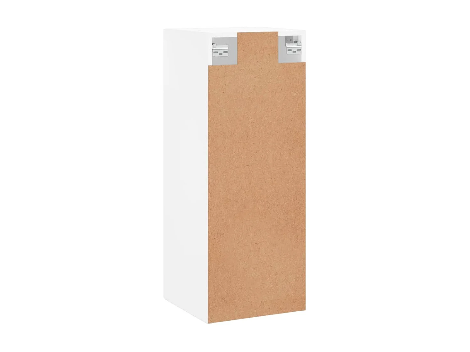 Witte wandkast 34,5x34x90 cm