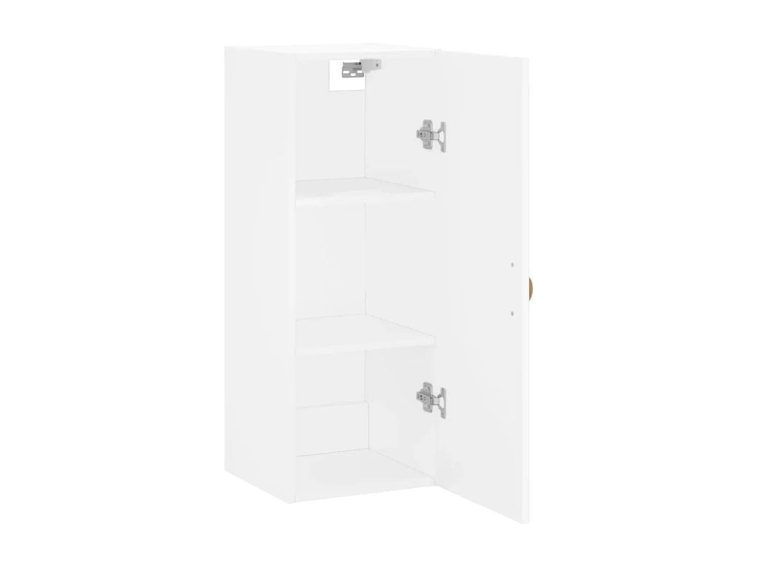 Armoire murale blanc 34,5x34x90 cm