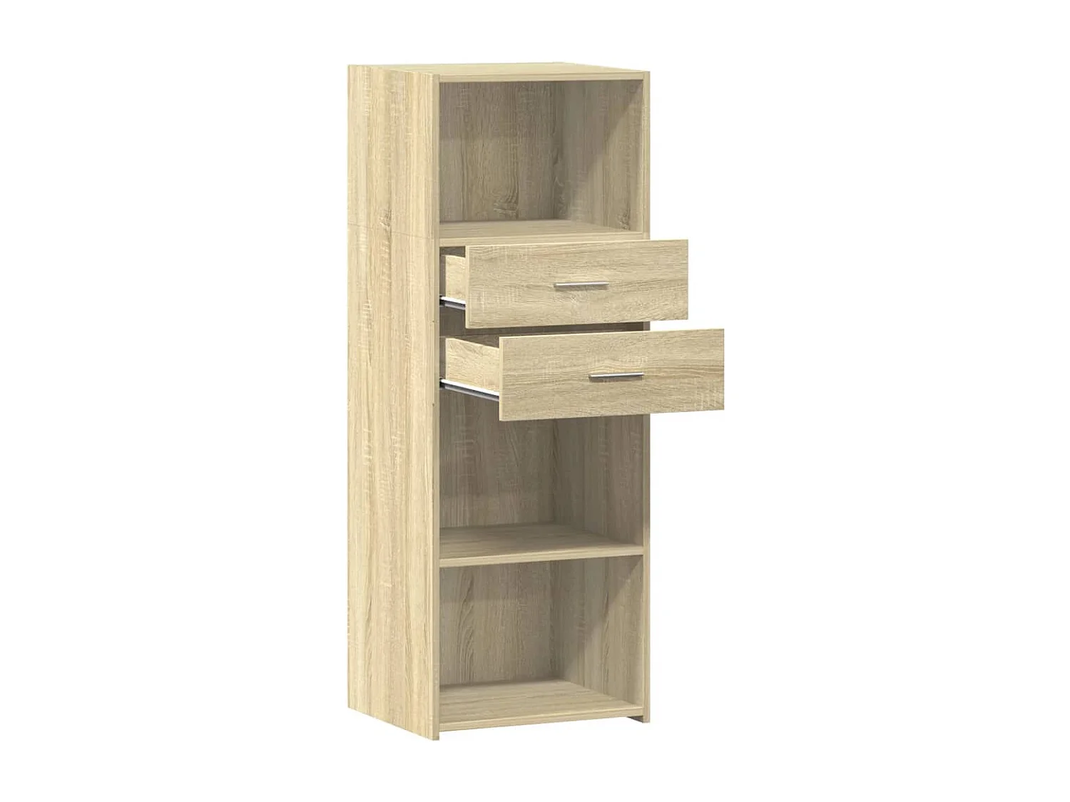 Buffet haut chêne sonoma 45x42,5x124 cm bois d'ingénierie