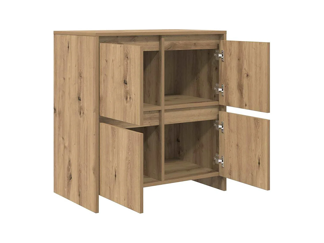 Buffet chêne artisanal 70 x 41 x 75 cm Bois d'ingénierie