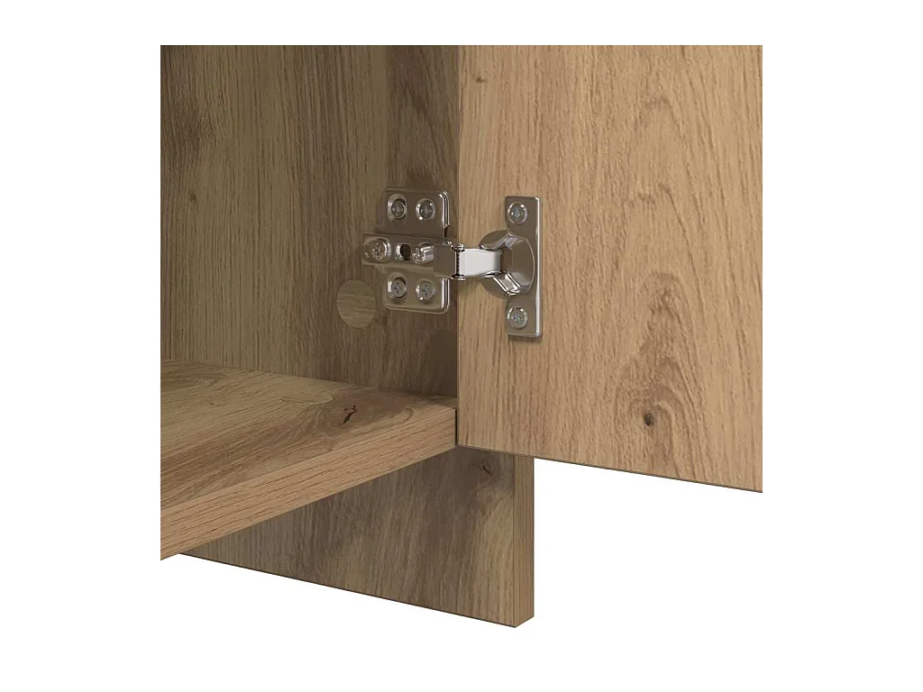 Buffet chêne artisanal 70 x 41 x 75 cm Bois d'ingénierie