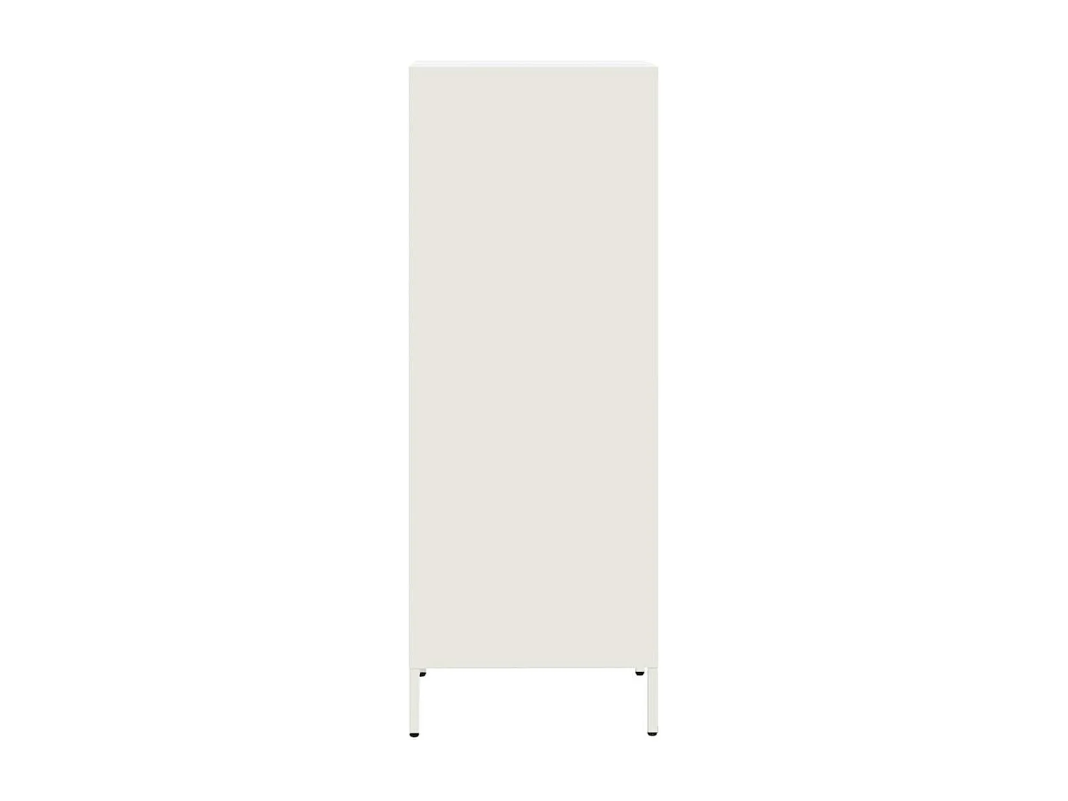 Buffet haut blanc 35x39x103,5 cm acier