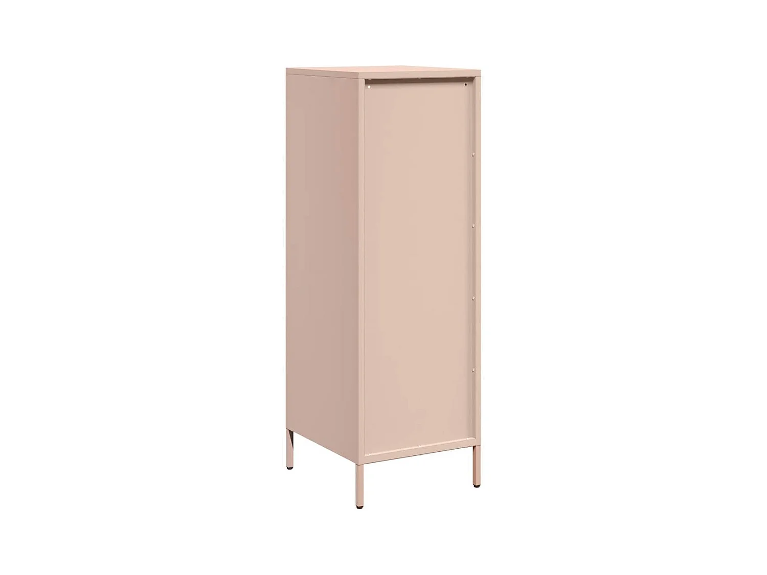 Buffet haut rose 39x35x103,5 cm acier