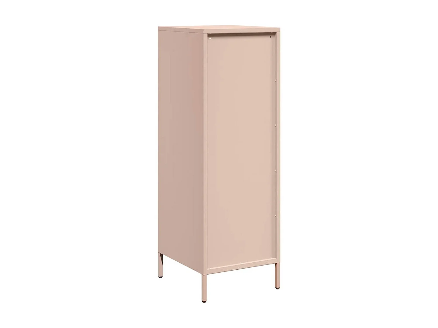 Buffet haut rose 39x35x103,5 cm acier