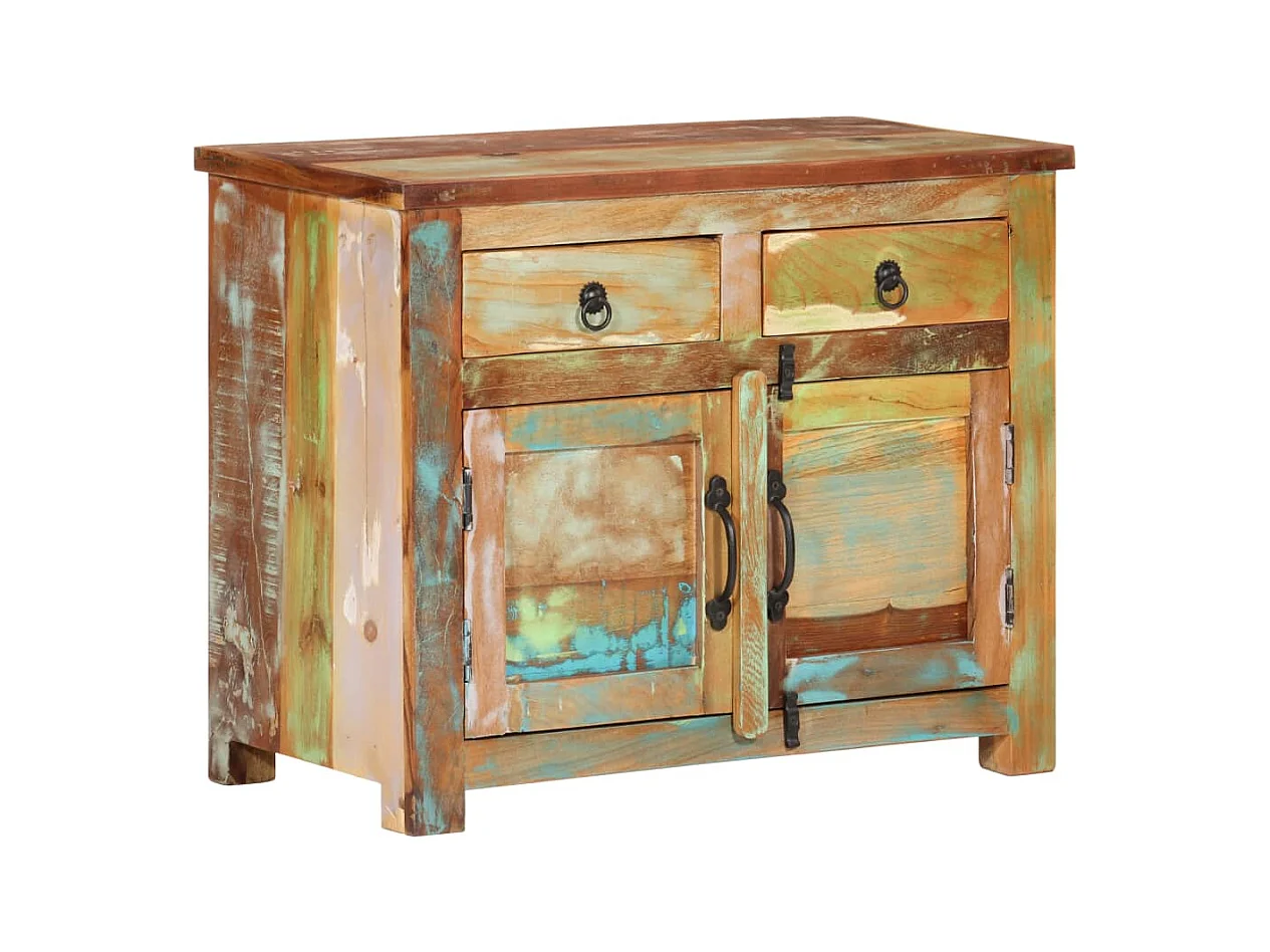 Buffet 68x35x55 cm bois massif de récupération