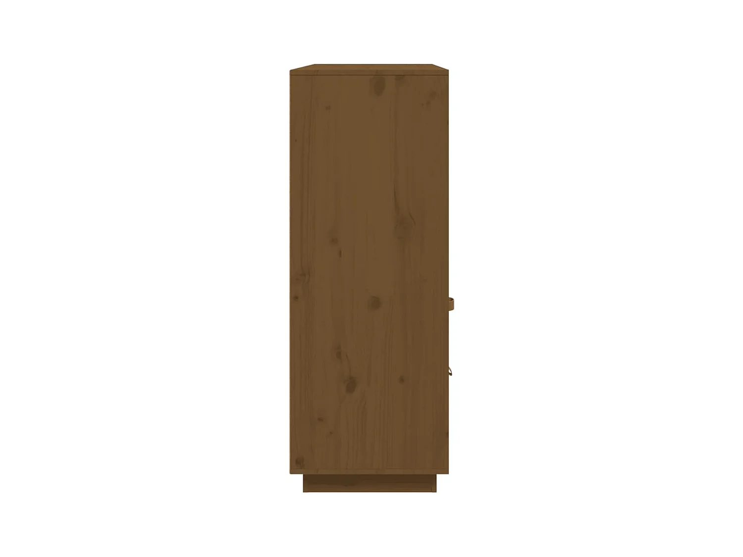 Buffet haut Marron miel 100x40x108,5 cm Bois massif de pin