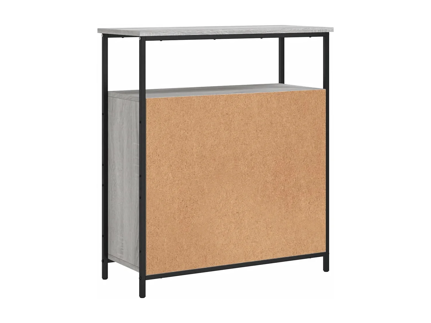 Aparador Sonoma gris 70x30x80 cm madera de ingeniería