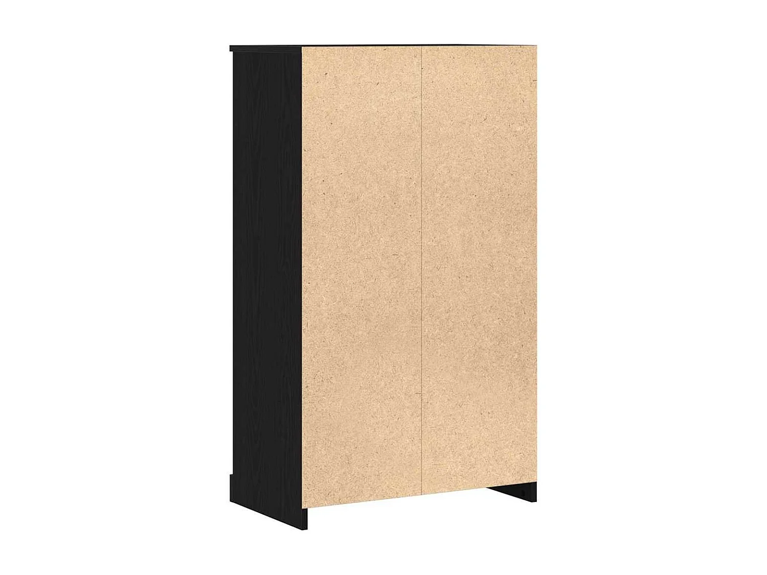 Meuble Haut Chêne Noir 60x35,5x103,5 cm Bois d'ingénierie