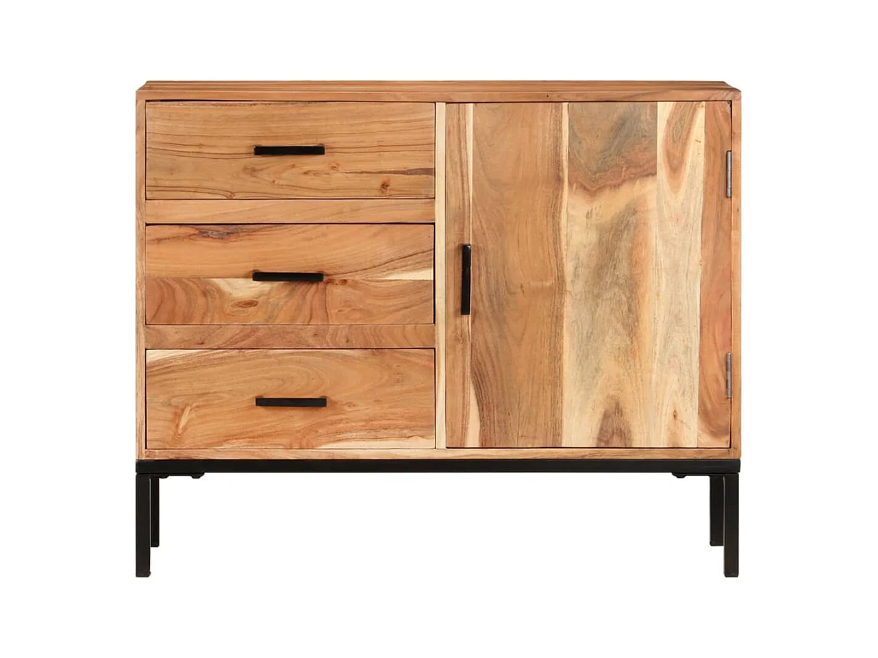 Buffet 88x30x73 cm Bois d'acacia massif