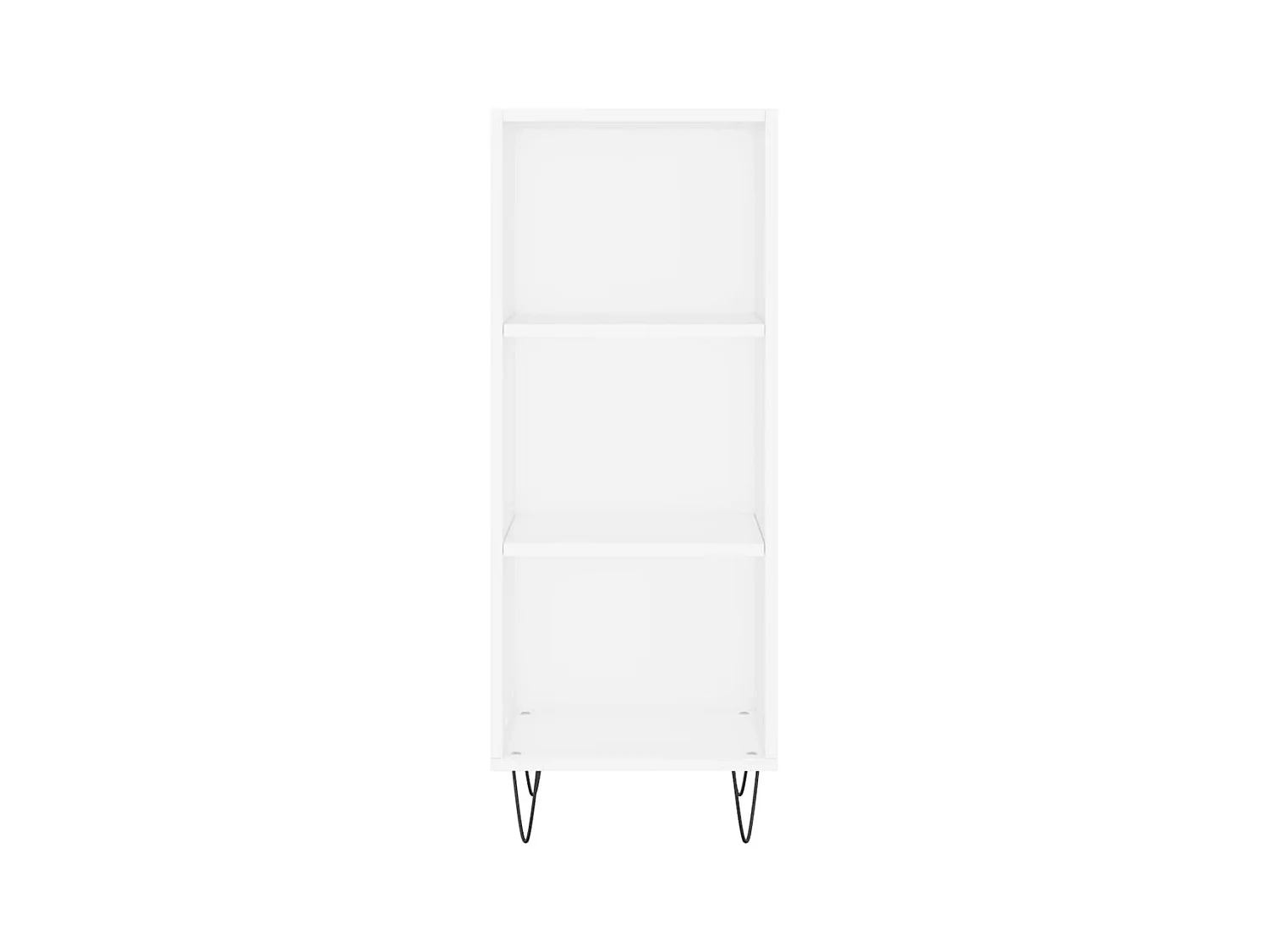 Buffet blanc 34,5x32,5x90 cm bois d'ingénierie