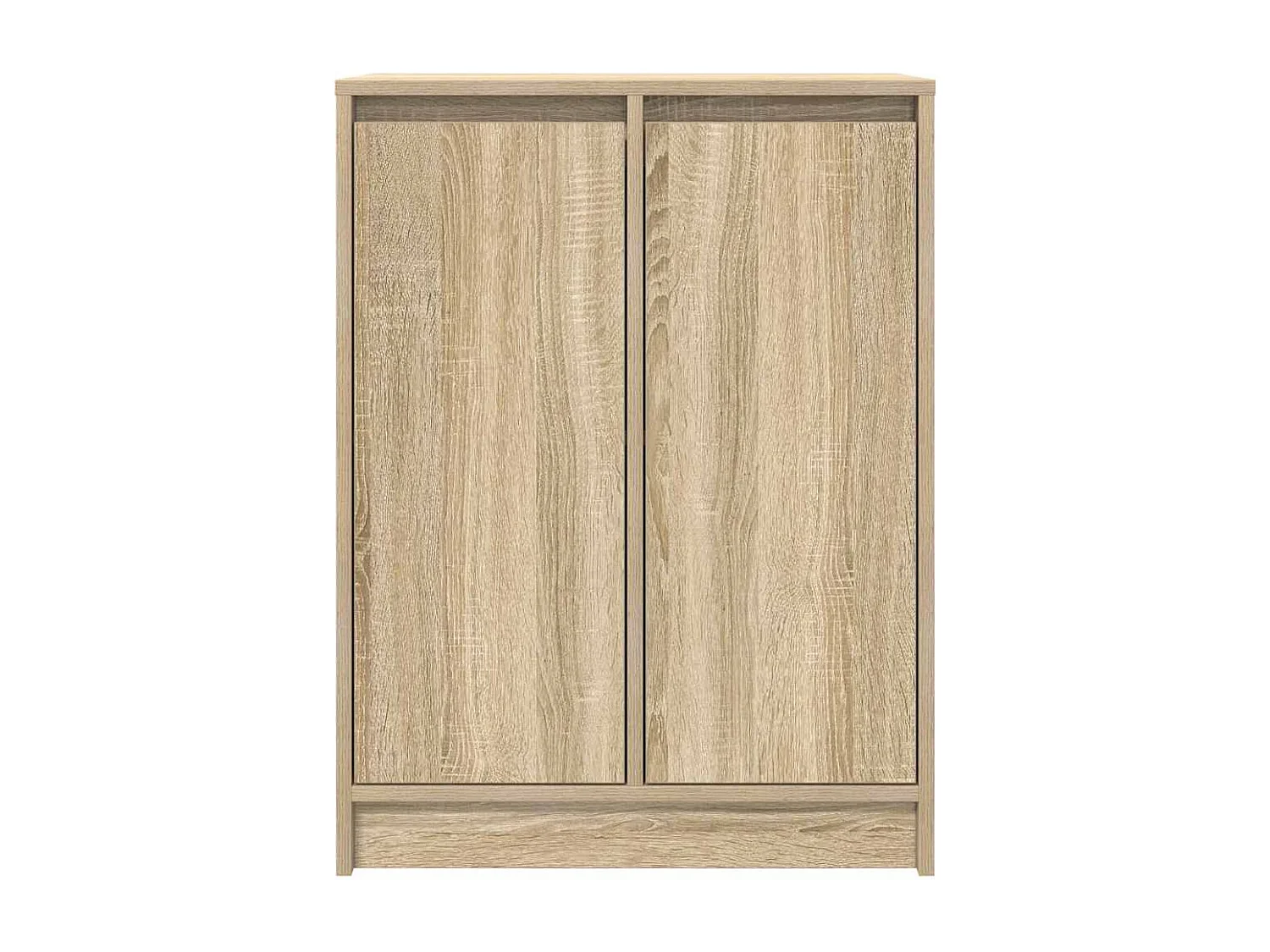 Sideboard aus Sonoma-Eiche, 57 x 34 x 76 cm, Holzwerkstoff