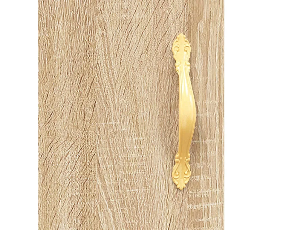 Mobiletto pensile in rovere Sonoma 69,5x34x90 cm in legno ingegnerizzato