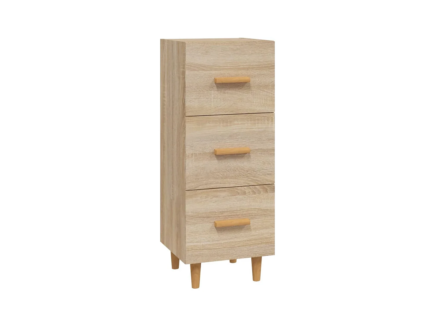 Credenza in rovere Sonoma 34,5x34x90 cm in legno ingegnerizzato